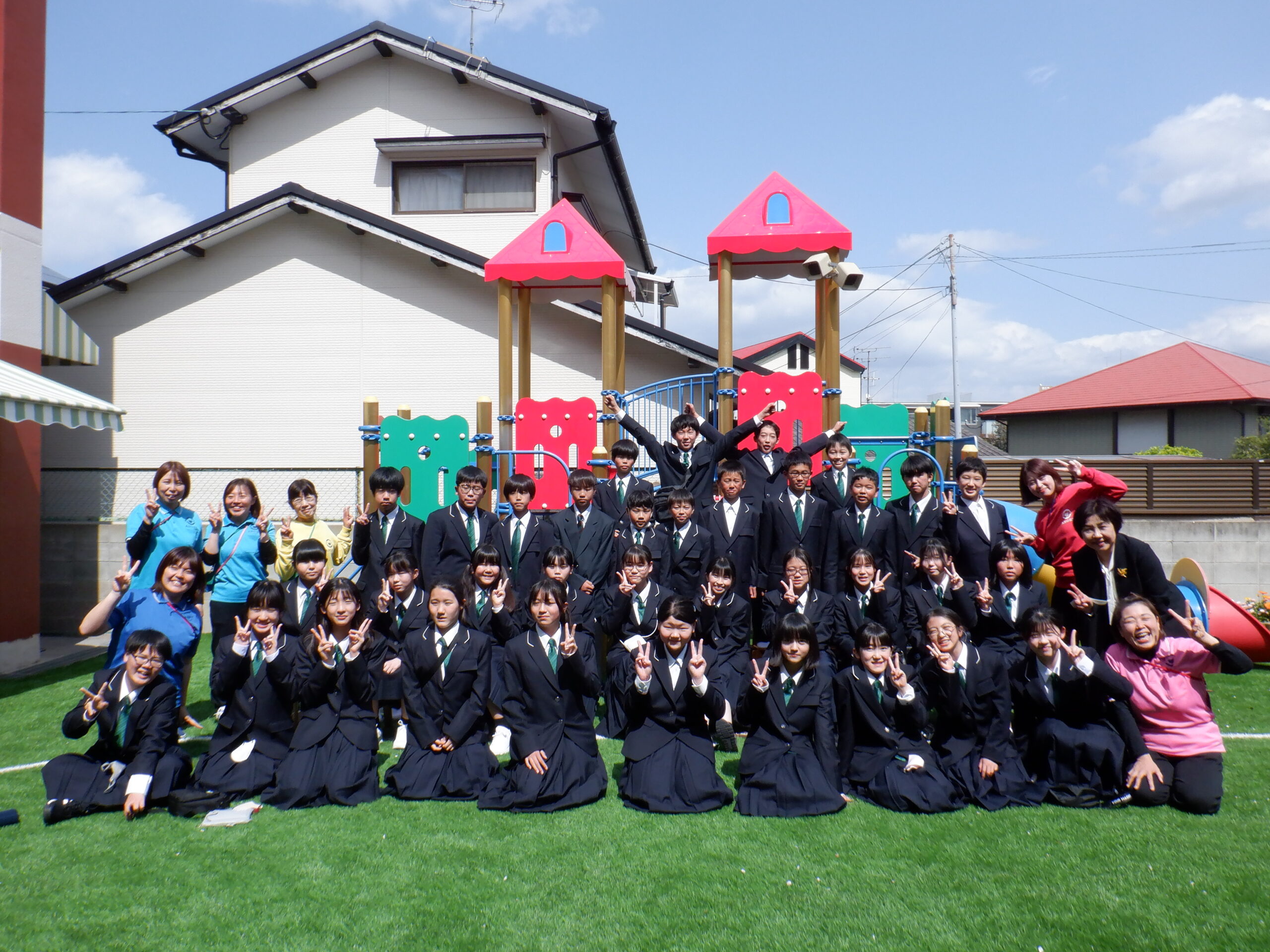 ☆卒園児が集う、中学校1年生同窓会☆