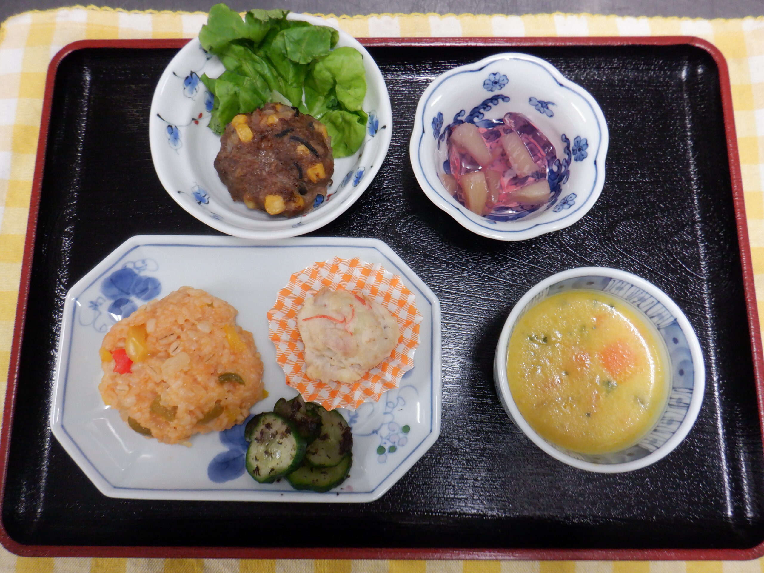 5月子ども食堂レシピ【かみかみバーグ】