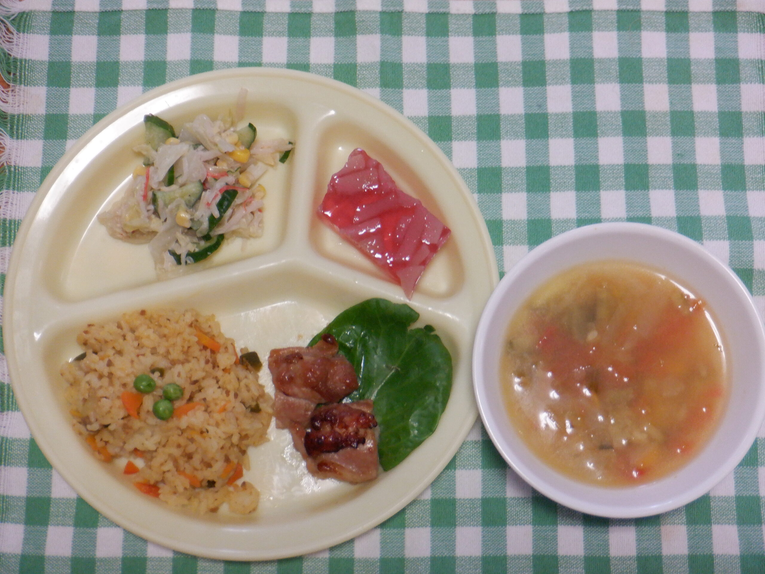 8月お誕生会レシピ🌊「鶏のママレード焼き」