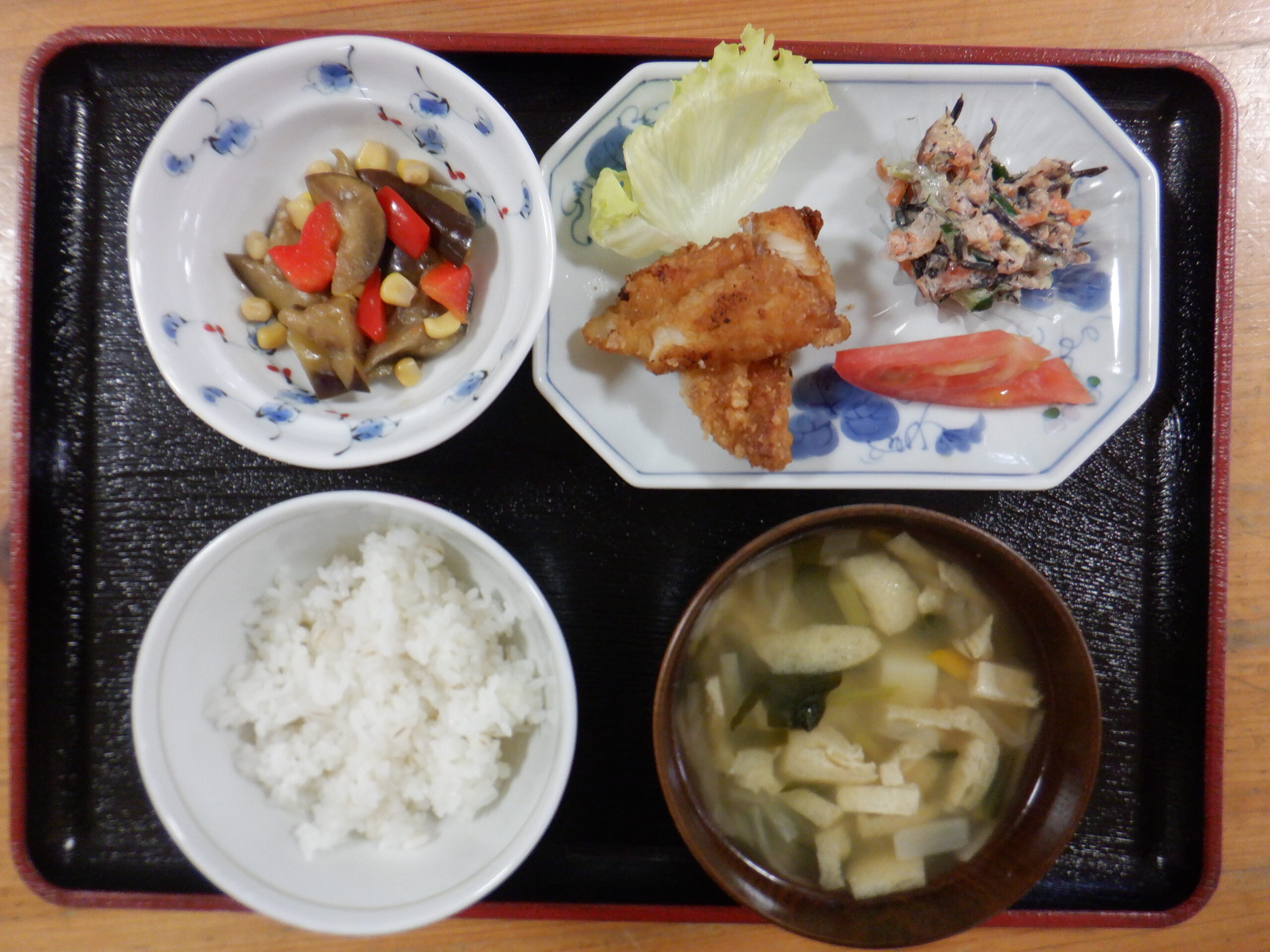 8月 親子ふれあい食堂【魚の竜田揚げ】