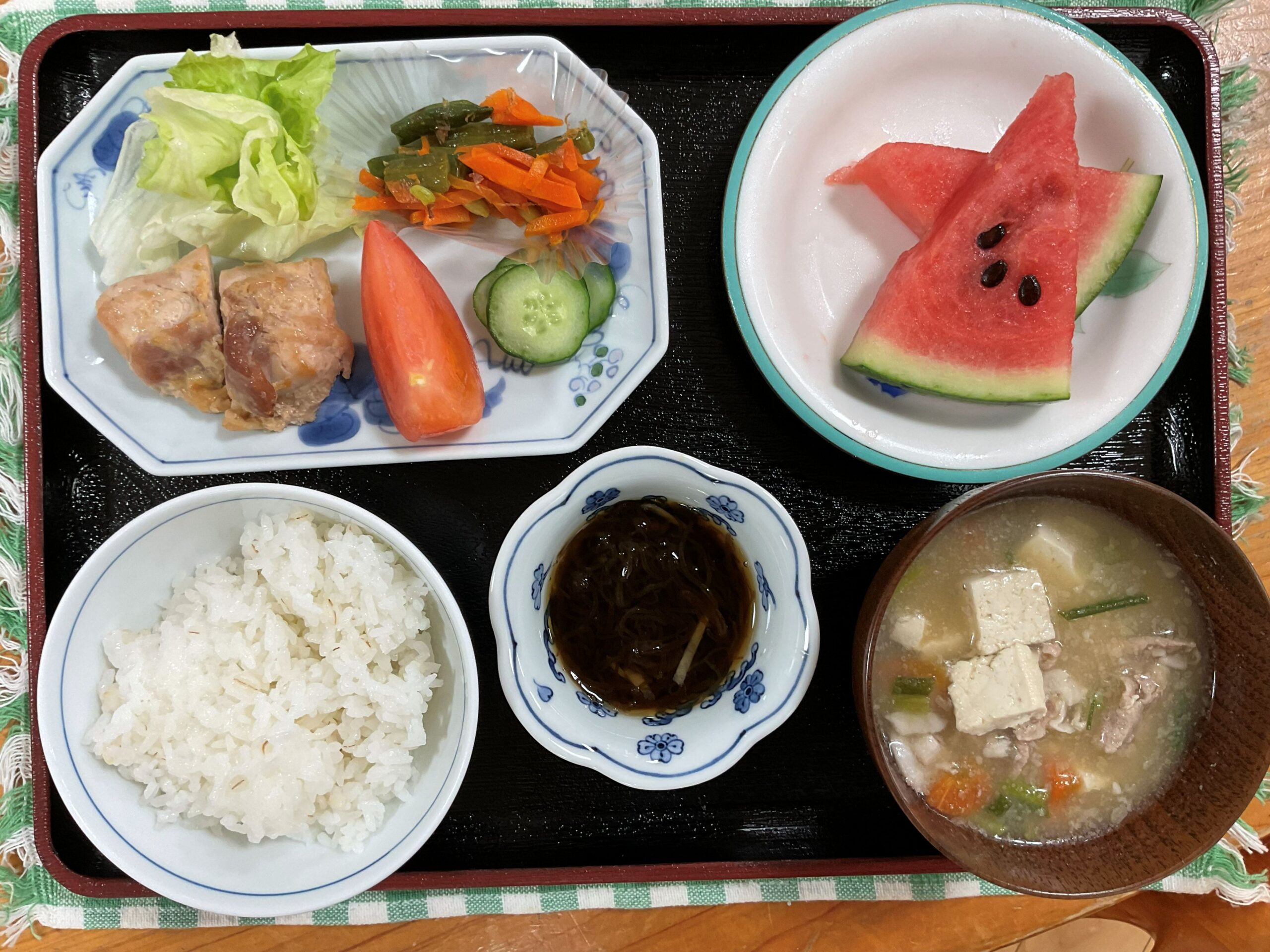 ７月　親子ふれあい食堂レシピ🎐「鶏のマリネ焼き」
