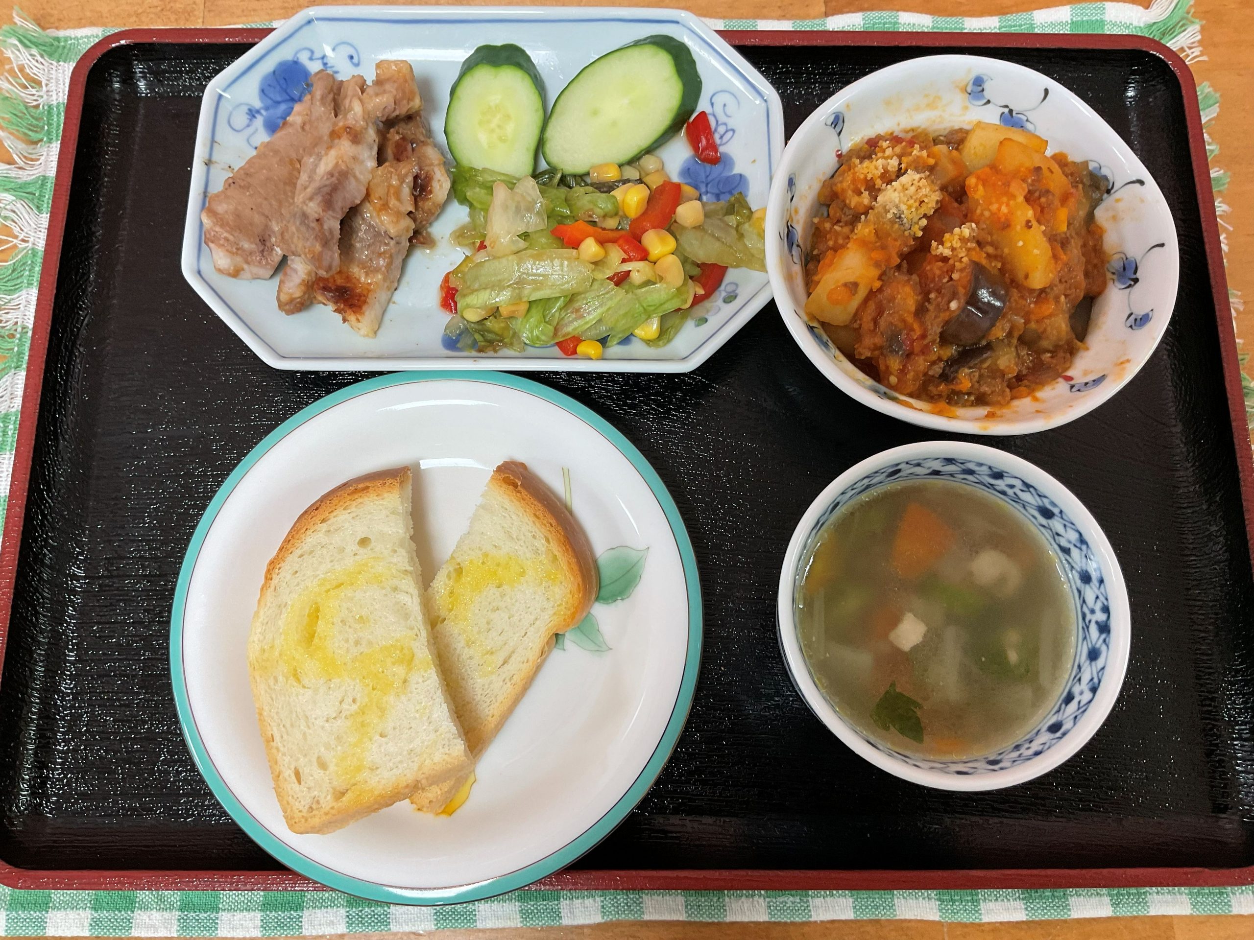 ９月親子ふれあい食堂レシピ🎑豚肉のマーマレード焼き